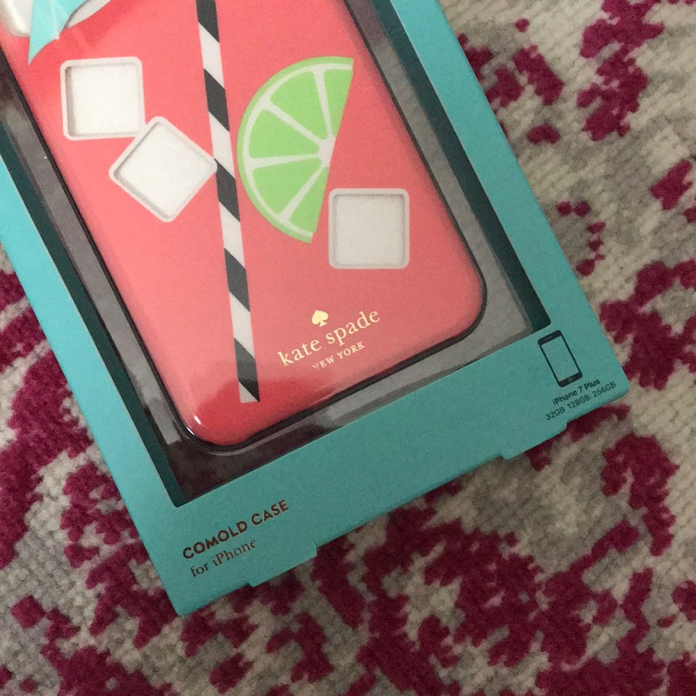 Kate spade cocktail iPhone 7plus case - Picture 3 of 3